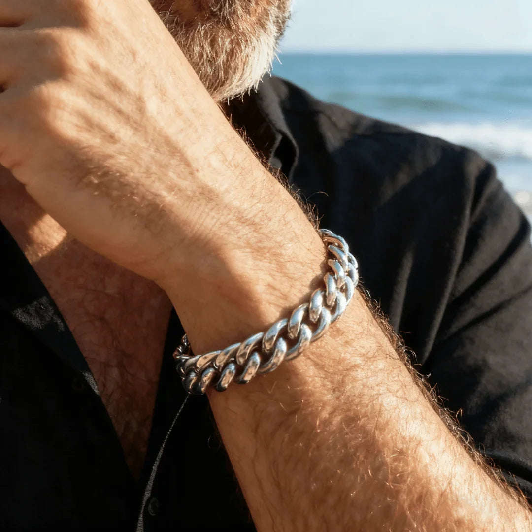 Chunky Cuban | Silver & Gold Averon London