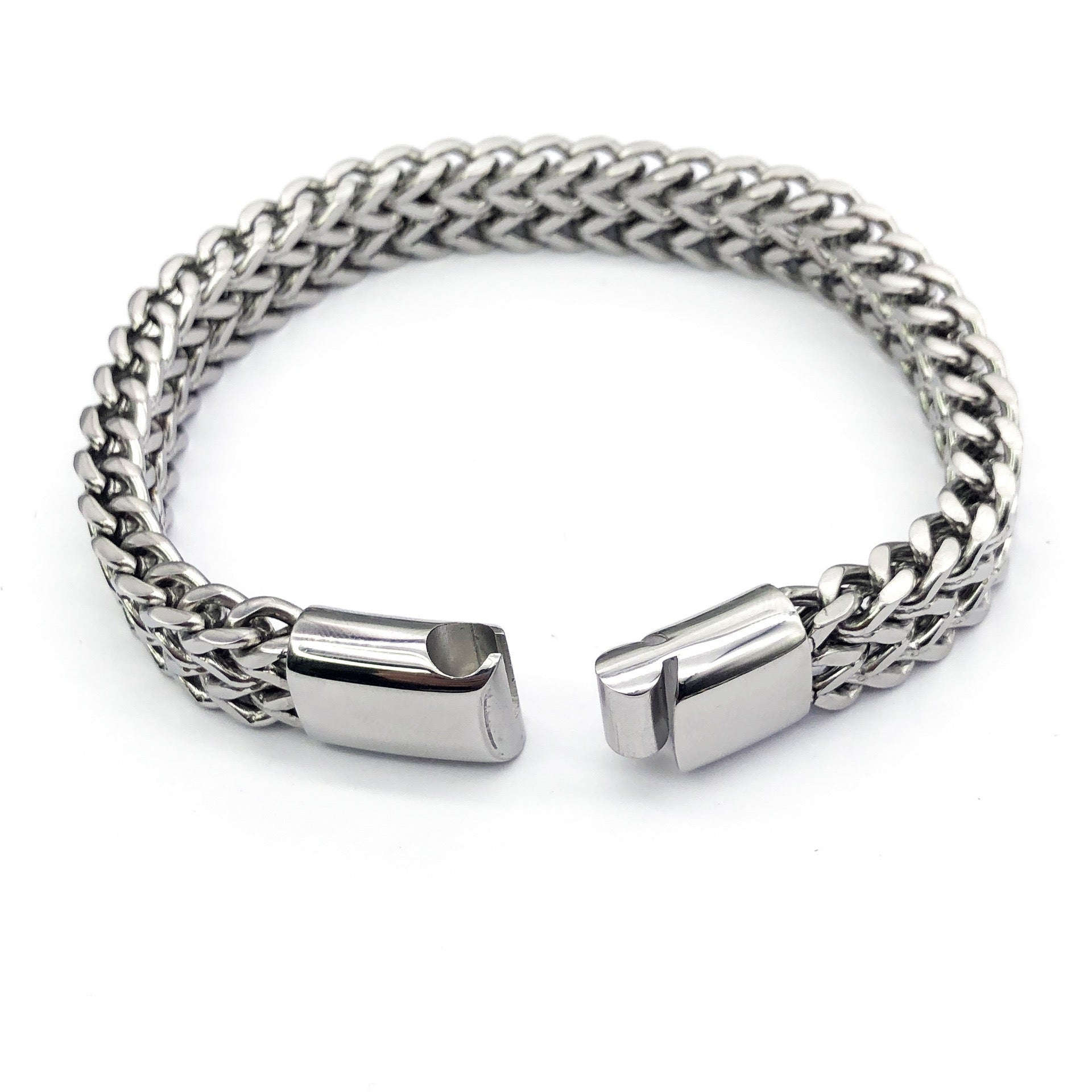 Double Row Foxtail Wheat Chain Bracelet Averon London