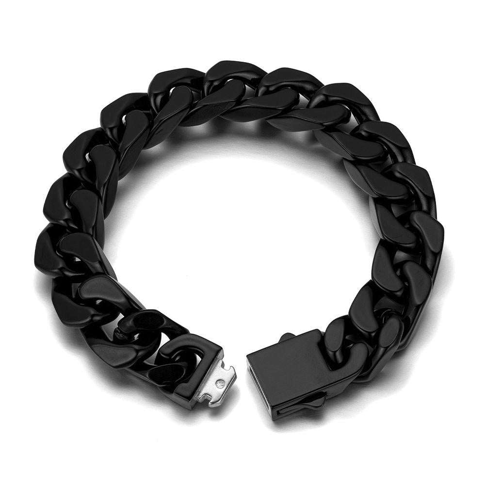 Painted Cuban Bracelet Averon London