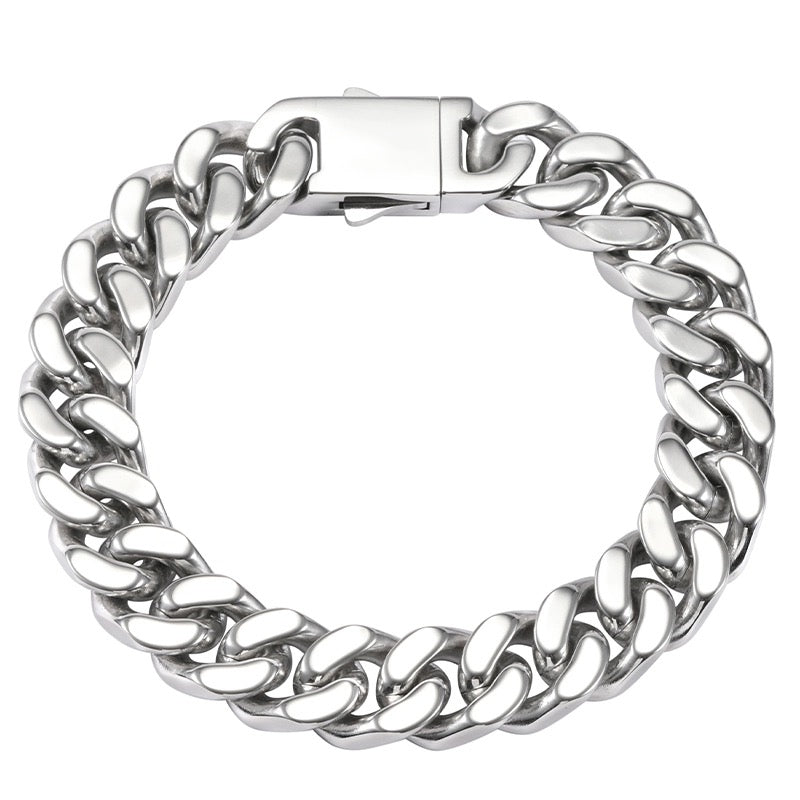 Chunky Cuban | Silver & Gold