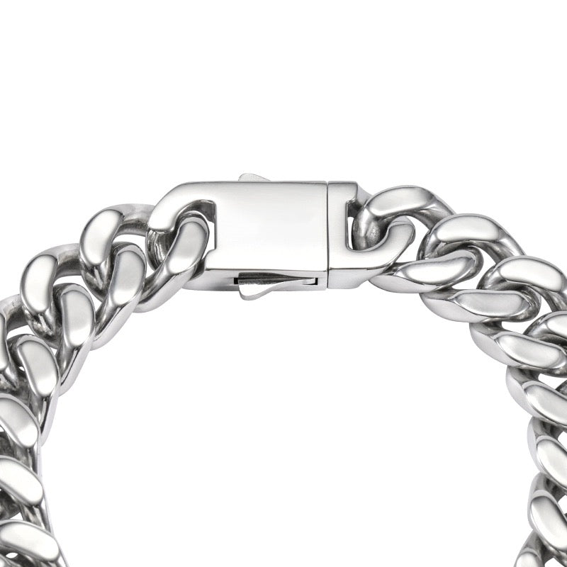 Chunky Cuban | Silver & Gold
