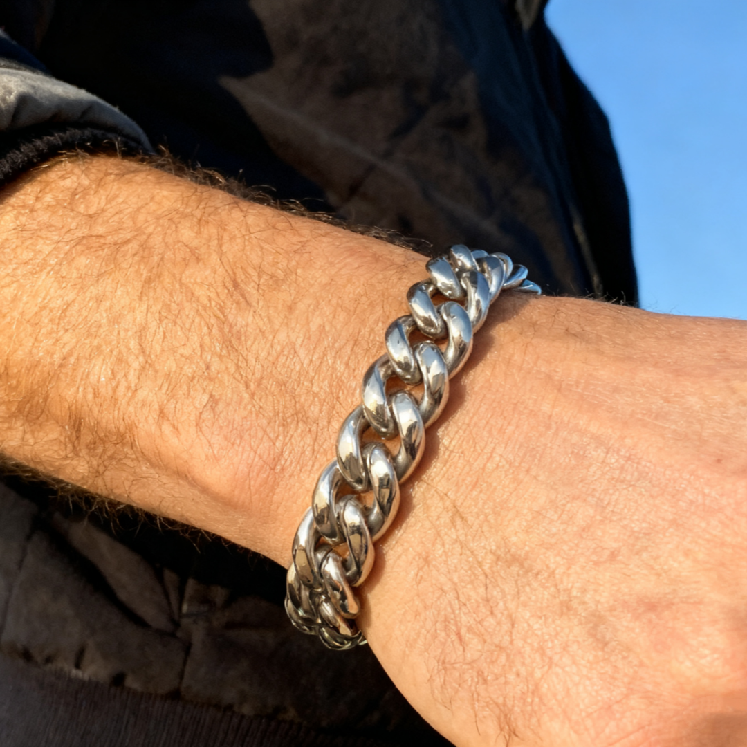 Chunky Cuban | Silver & Gold