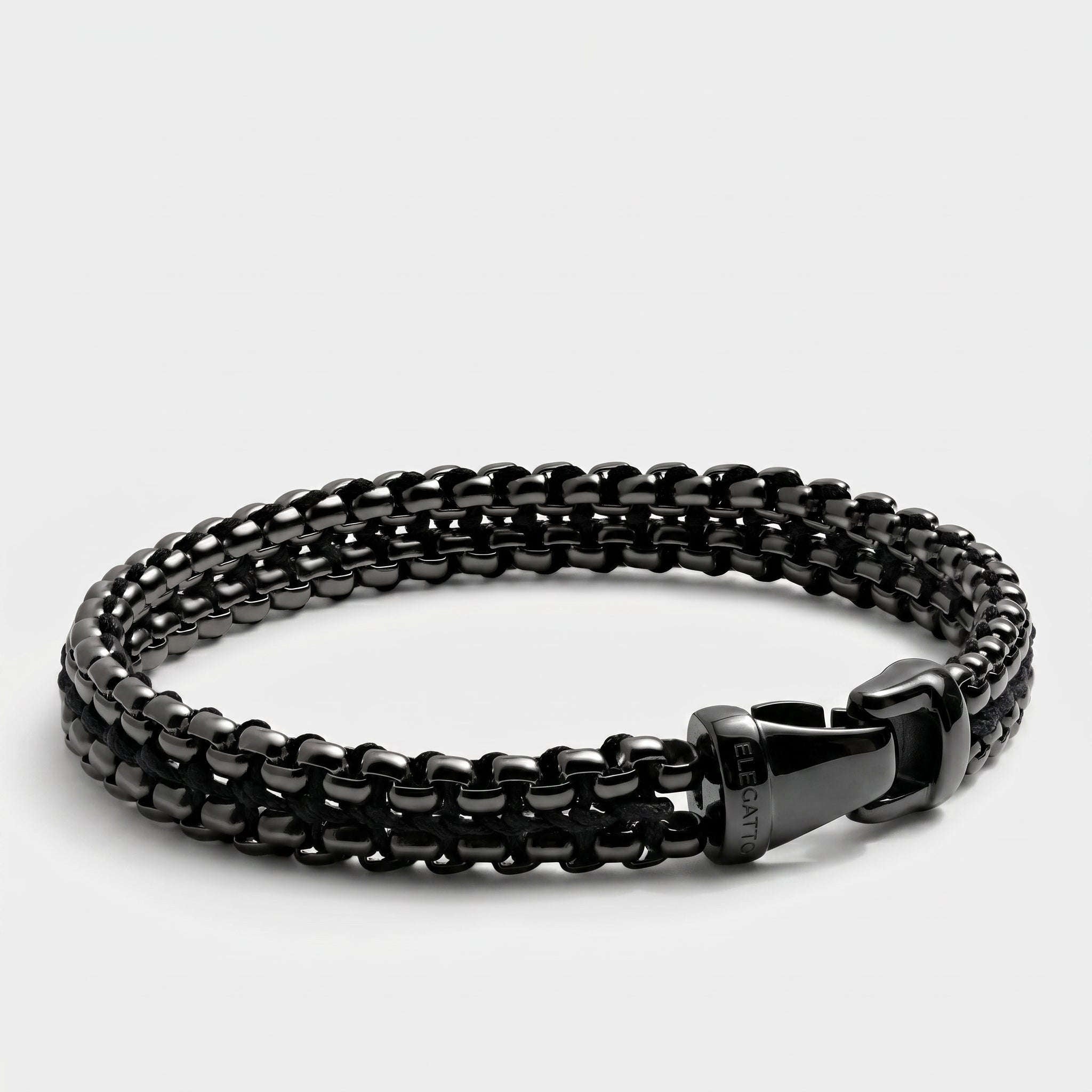 Argos Steel Link All Black Averon London