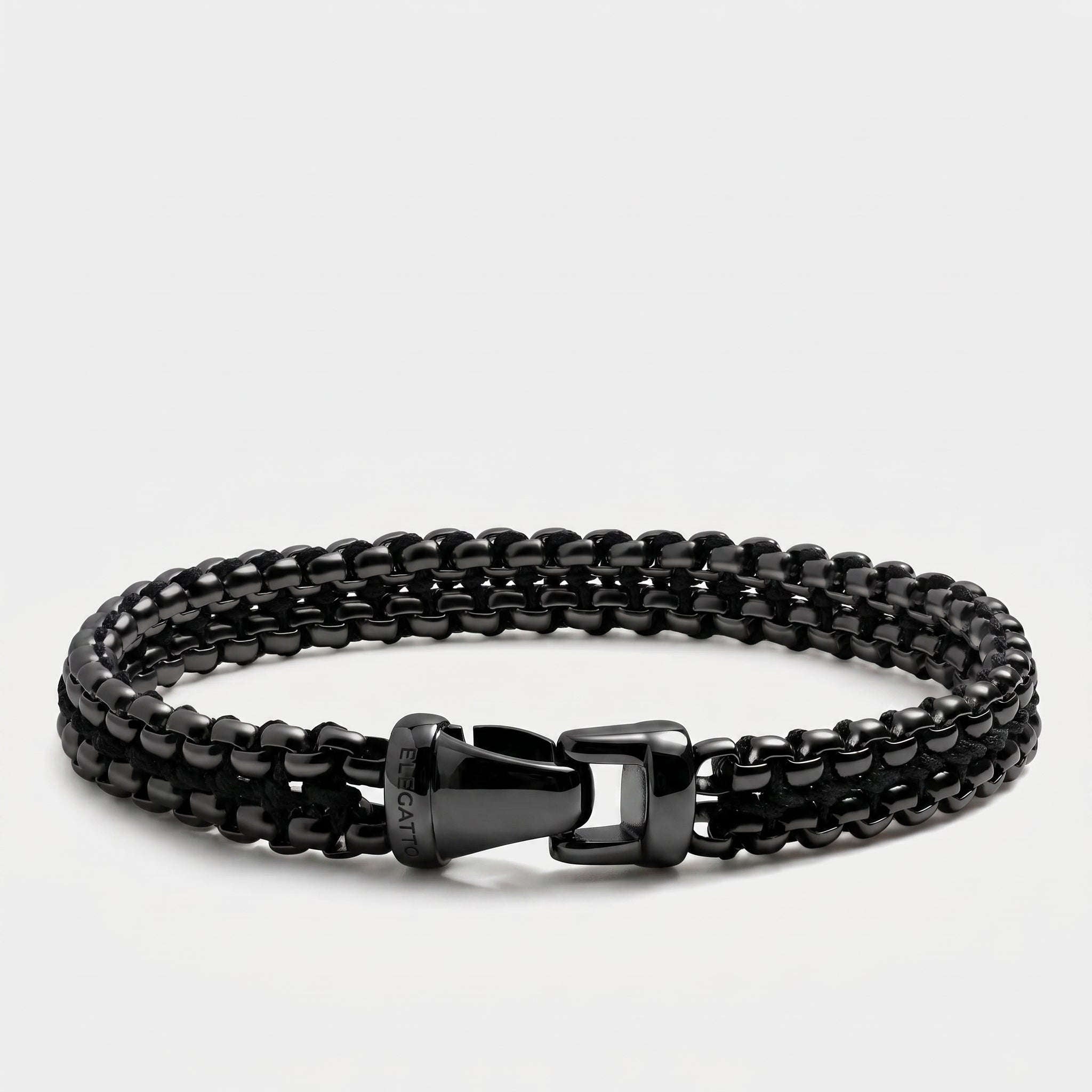 Argos Steel Link All Black Averon London