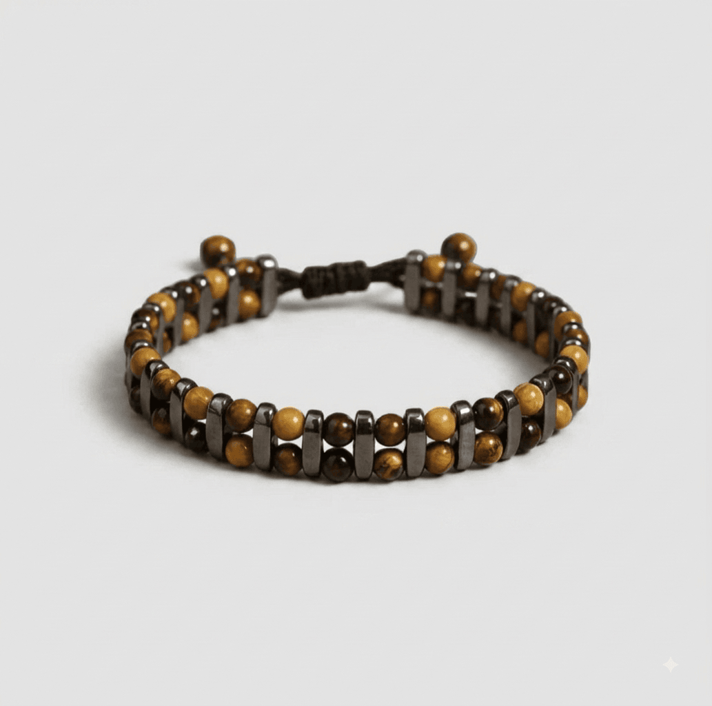 Natural Tiger's Eye Stone Bracelet Averon London