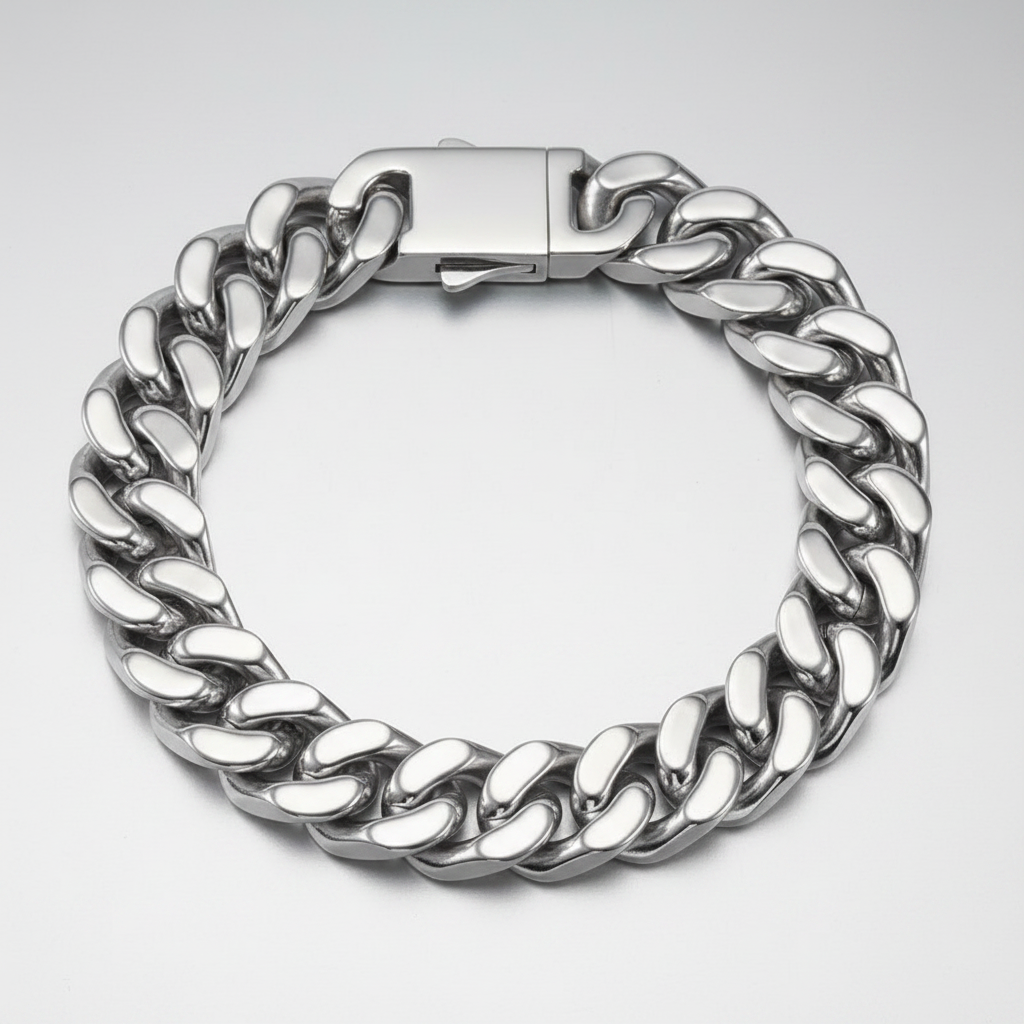 Chunky Cuban | Silver & Gold