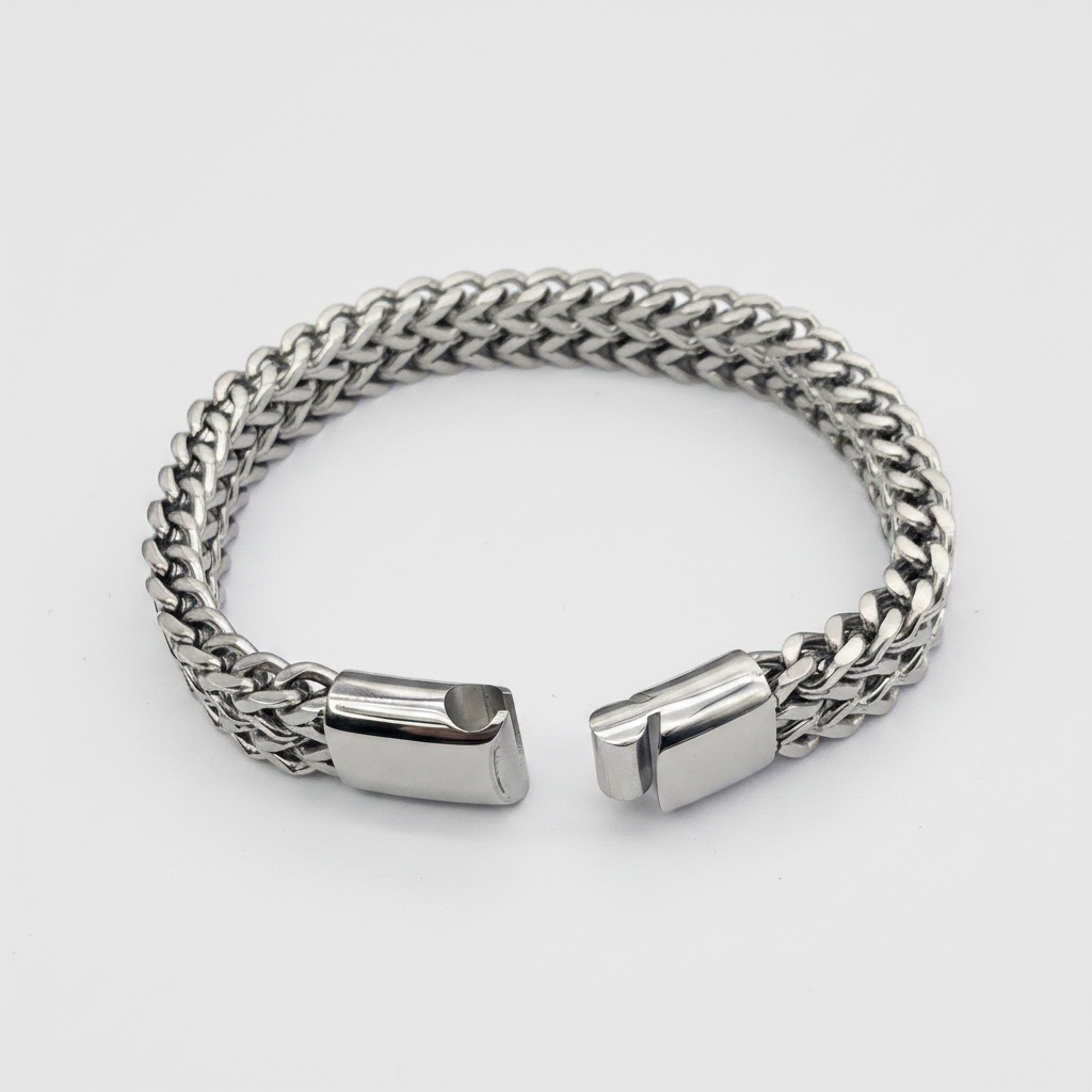 Double Row Foxtail Wheat Chain Bracelet