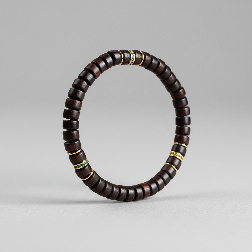 Rosewood Buddhist Protection Bracelet