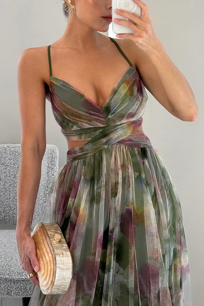 Giselle | Lovely floral print maxi dress