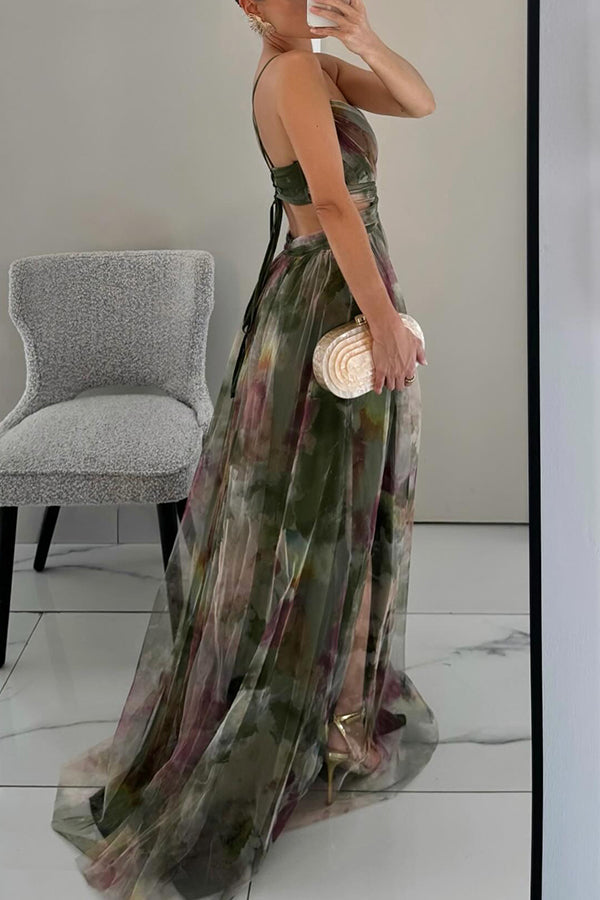 Giselle | Lovely floral print maxi dress