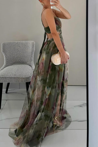 Giselle | Lovely floral print maxi dress