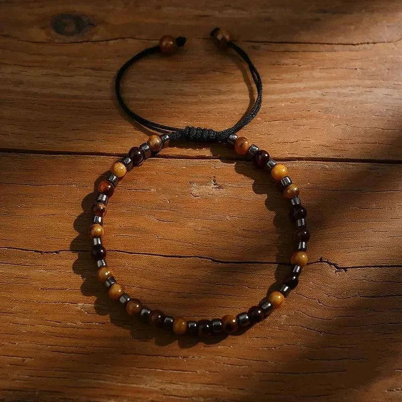 Natural Tiger's Eye Stone Bracelet Averon London