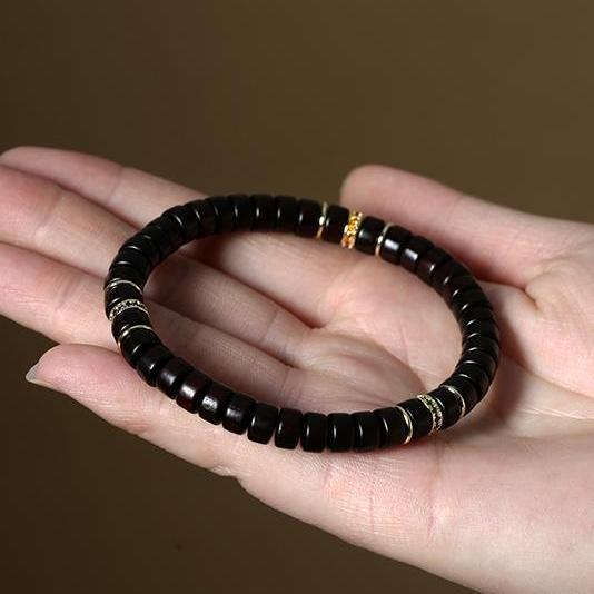 Rosewood Buddhist Protection Bracelet Averon London
