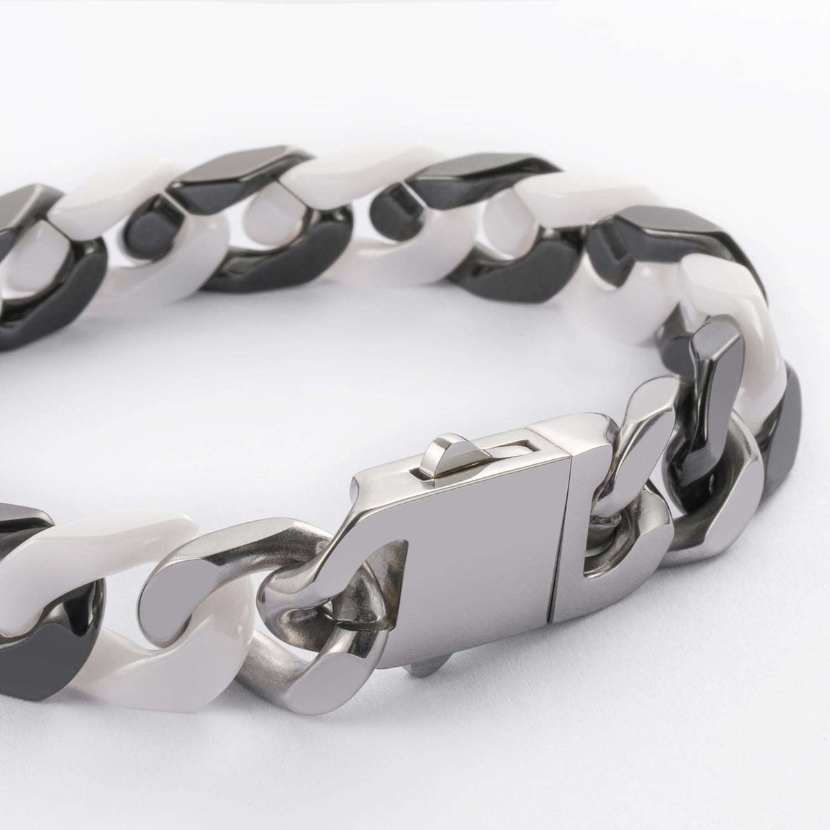 Panda Ceramic Cuban Bracelet Averon London