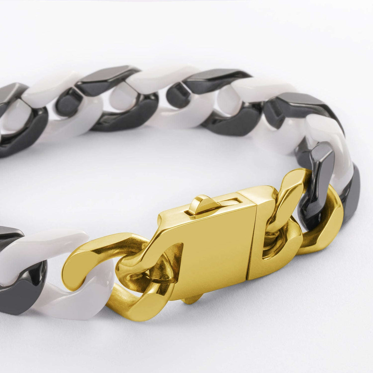 Panda Ceramic Cuban Bracelet Averon London