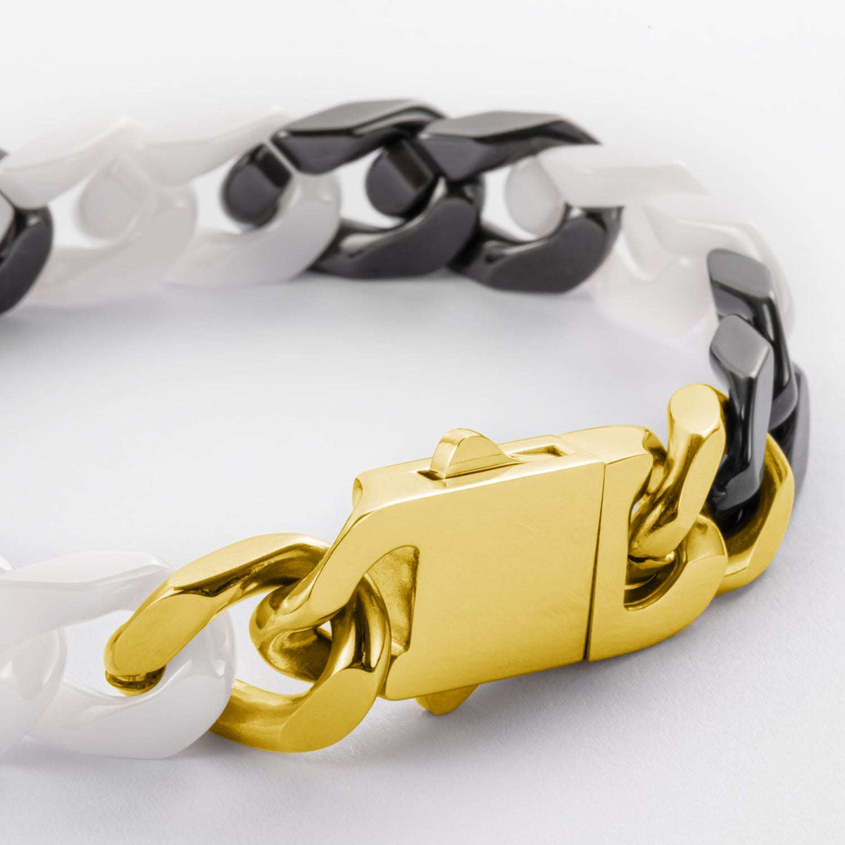 Panda Ceramic Cuban Bracelet Averon London
