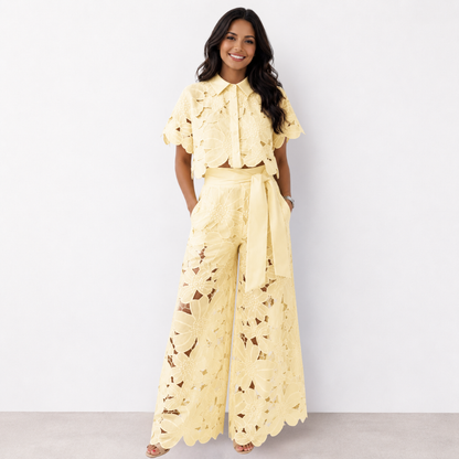Isabela | Completo Elegante in Pizzo