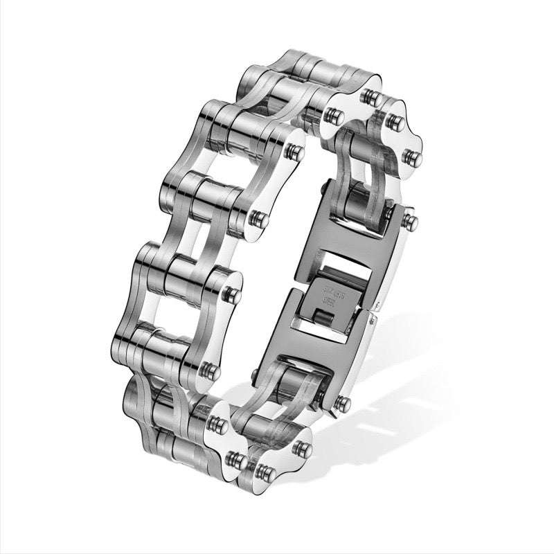 Heavy Biker Chain Bracelet Averon London