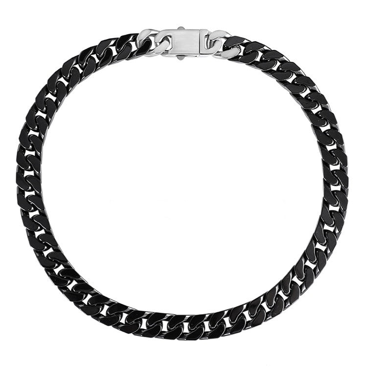 Chunky Cuban Ceramic Chain | White, Black, Yellow & Taupe