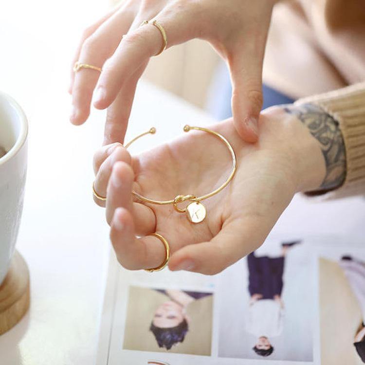 Rosa® Infinity Bangle Bracelet.