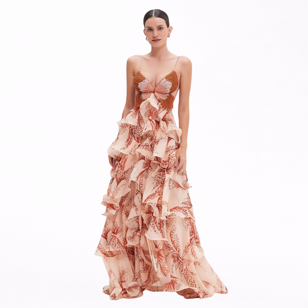 Nahia | Ruffle dress