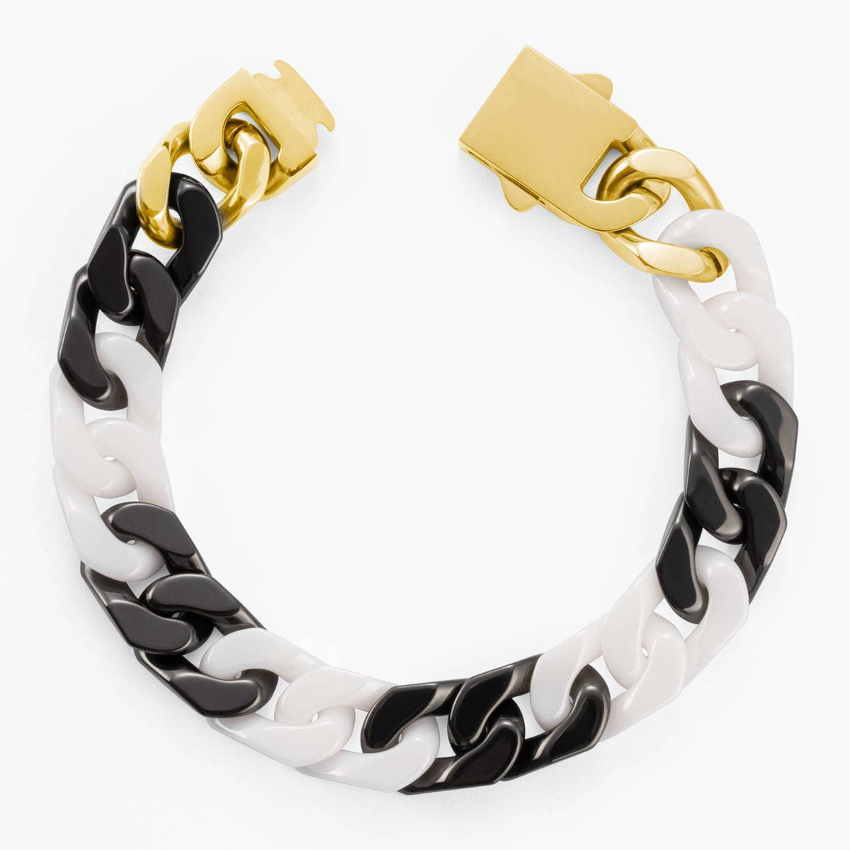 Panda Ceramic Cuban Bracelet Averon London