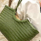 April | Woven Oversized Tote Bag