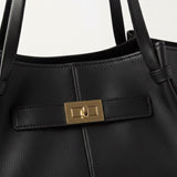 Adele | Leather Shopper Tote Bag