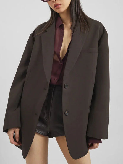 Sofia | Blazer Oversized Doppiopetto "Power of Earth"