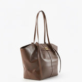 Adele | Leather Shopper Tote Bag