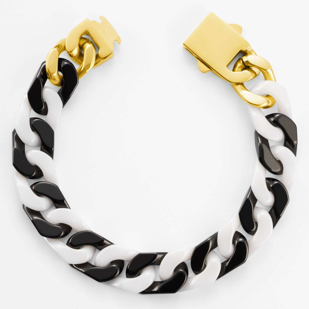 Panda Ceramic Cuban Bracelet Averon London