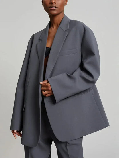 Sofia | Blazer Grigio Oversize