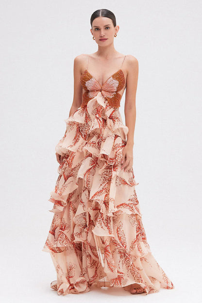 Nahia | Ruffle dress