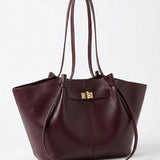 Adele | Leather Shopper Tote Bag