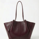 Adele | Leather Shopper Tote Bag