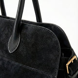 Henna | Suede Large Shopper Tote Bag