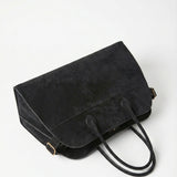 Henna | Suede Large Shopper Tote Bag