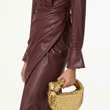 Alina | Woven Mini Shoulder Bag