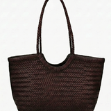 April | Woven Oversized Tote Bag