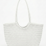 April | Woven Oversized Tote Bag