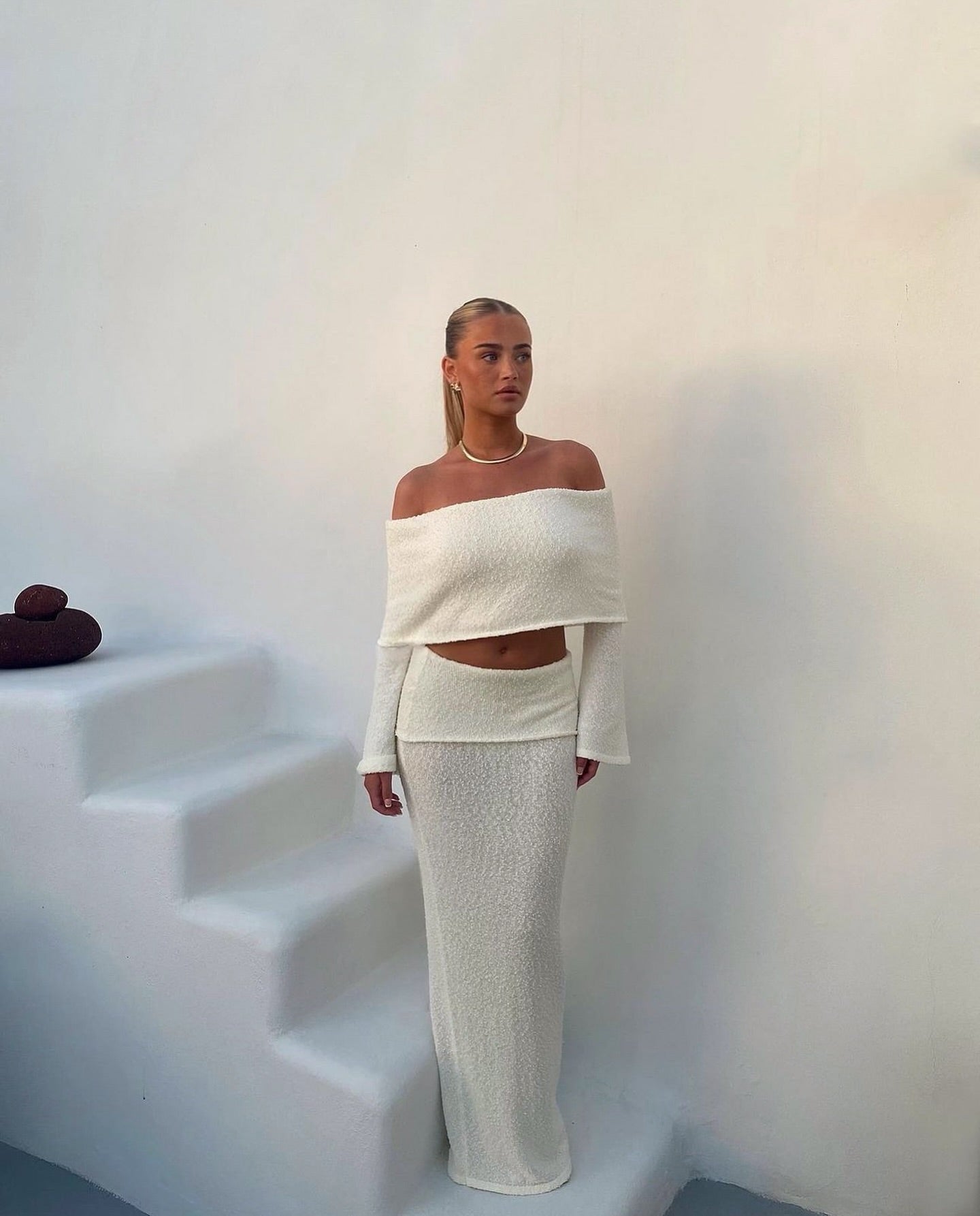 Azaria | Ensemble Deux Pièces Texturé pour Vacances D'Été pour Femme