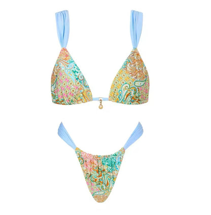 Jazira | Maillot de Bain Bikini Ibiza à Larges Bretelles pour Femmes