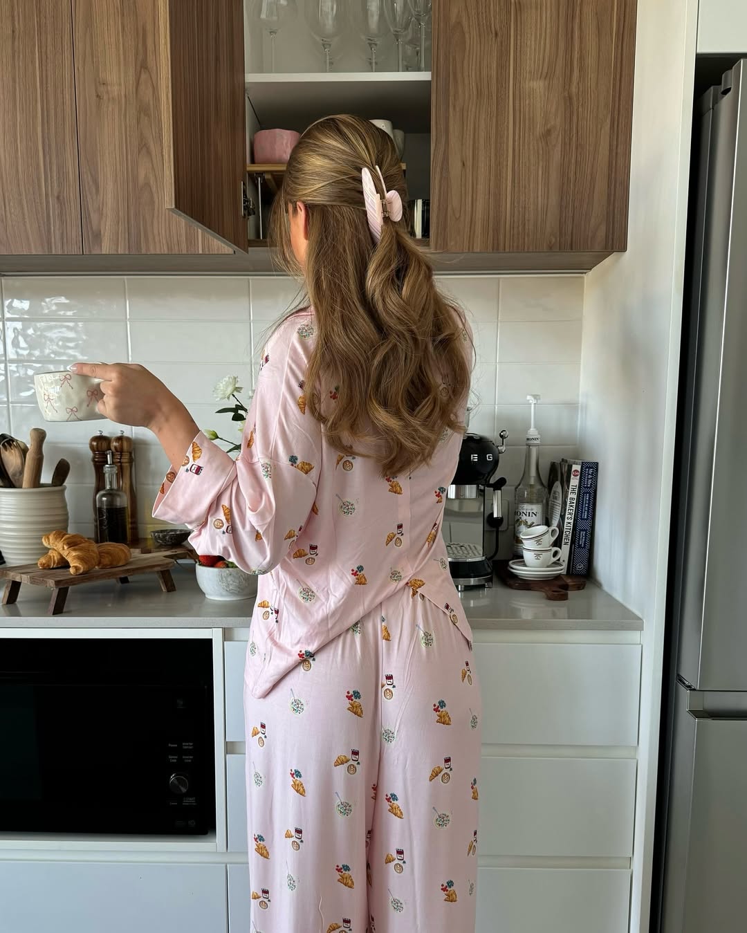 Nicole | Ensemble de Pyjama Douillet Imprimé pour Femme