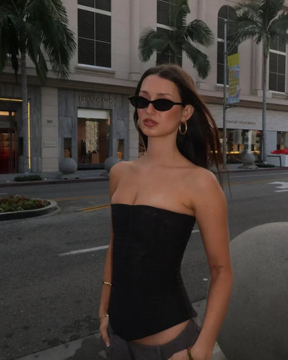 Jolie | Top Bustier D'Été pour Femme