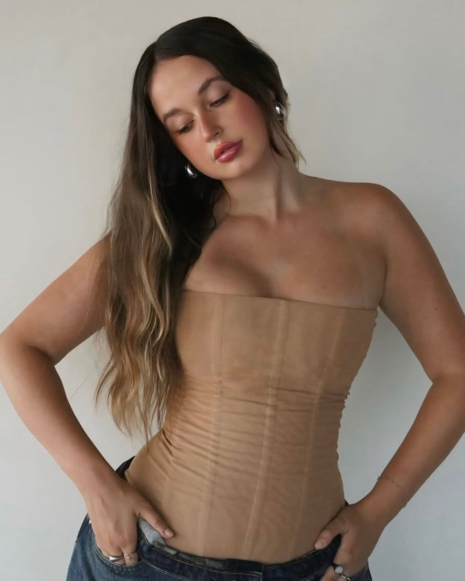 Jolie | Top Bustier D'Été pour Femme