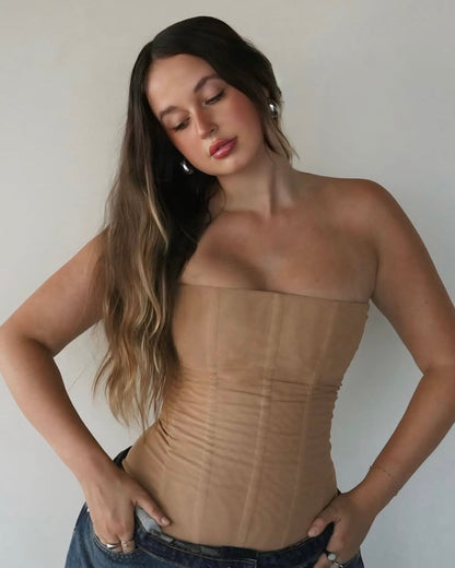 Jolie | Top Bustier D'Été pour Femme