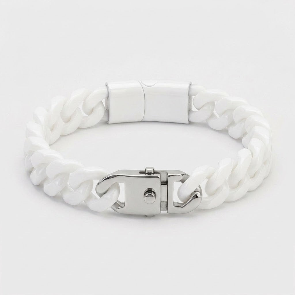 Premium White Bracelet for Men