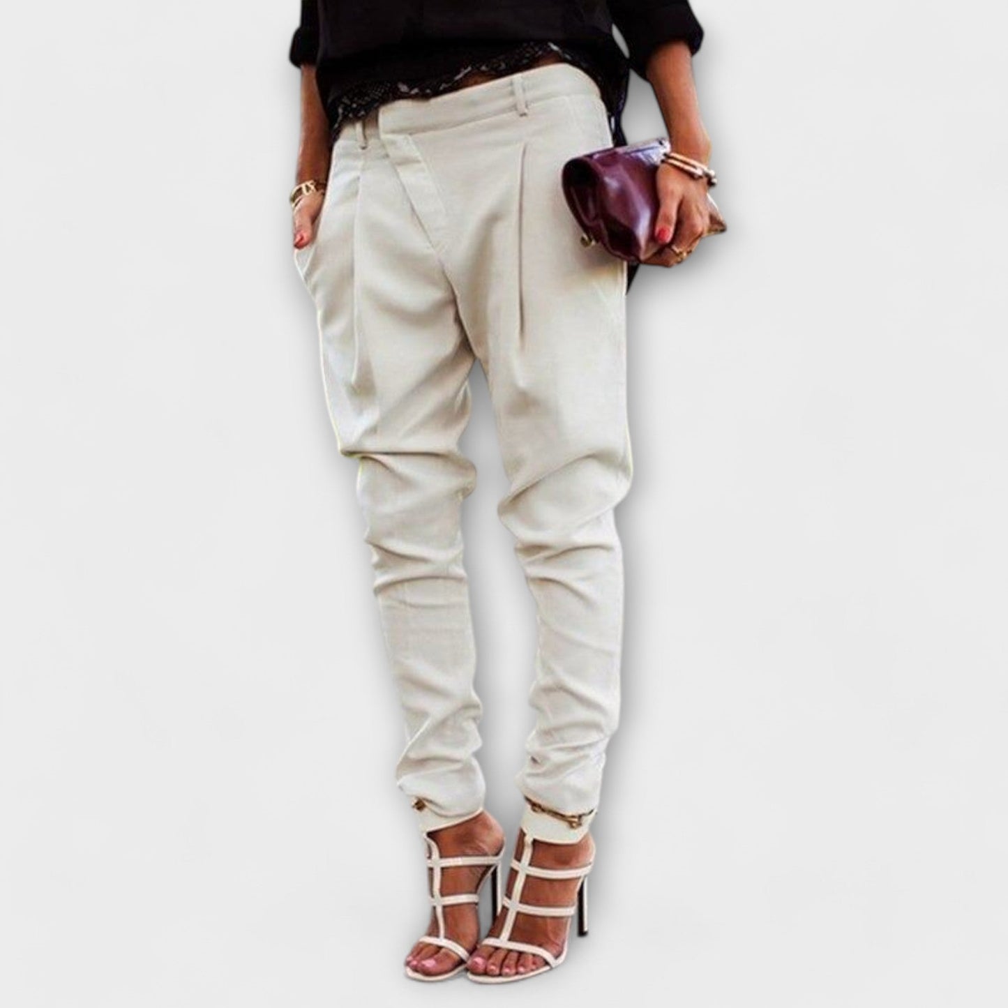 Mira - Pantaloni a manicotto eleganti