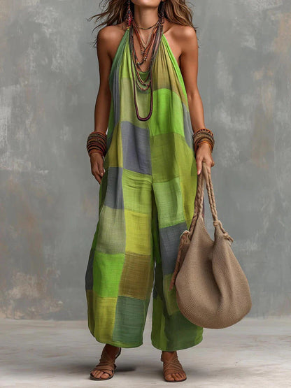 Allegra | Tuta Patchwork Bohème