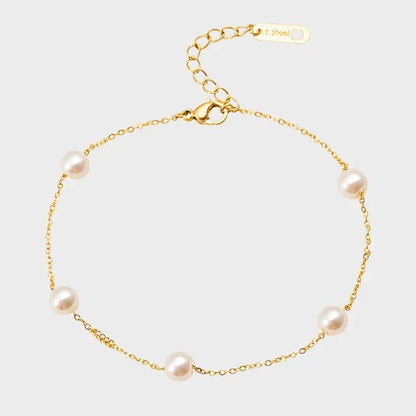 Cali Pearl Anklet